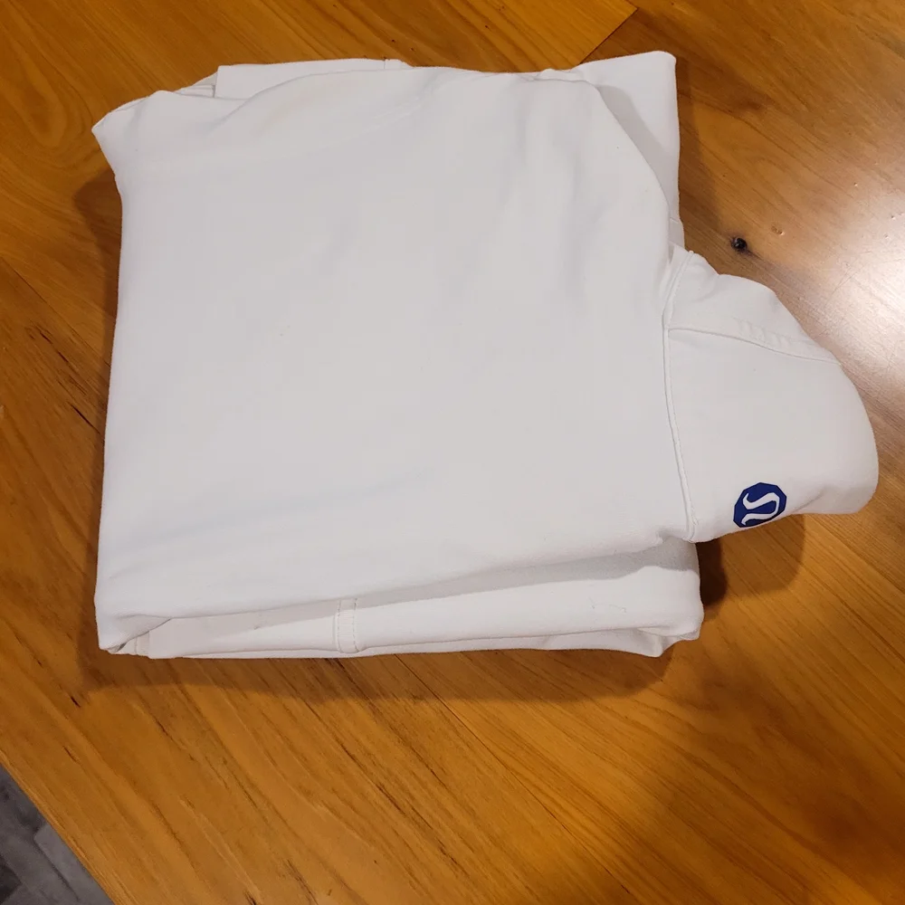 Lululemon Athletica White Zip-Up Jacket